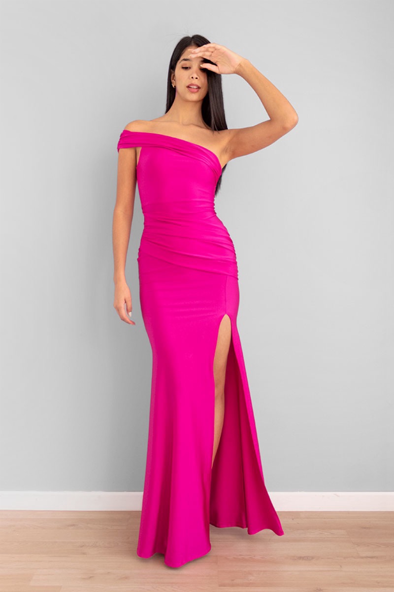 Vestido escote bandeja store