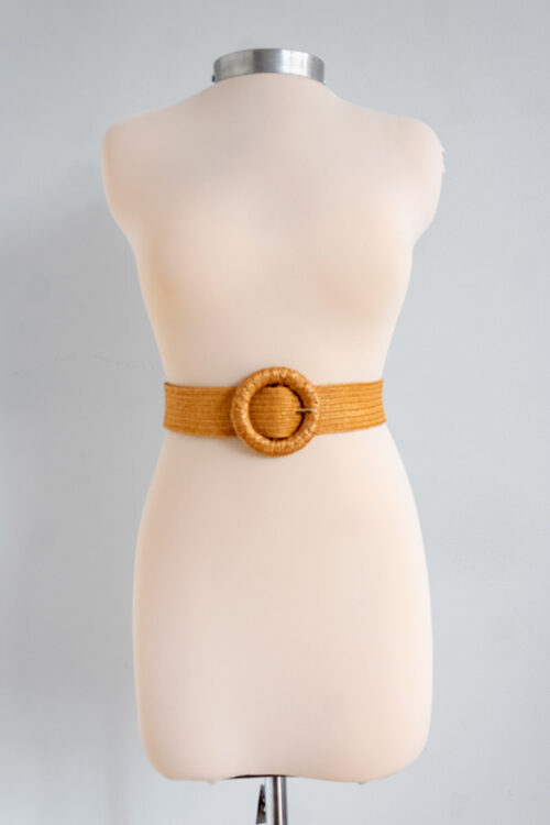 Cinturon Tejido Camel -50%