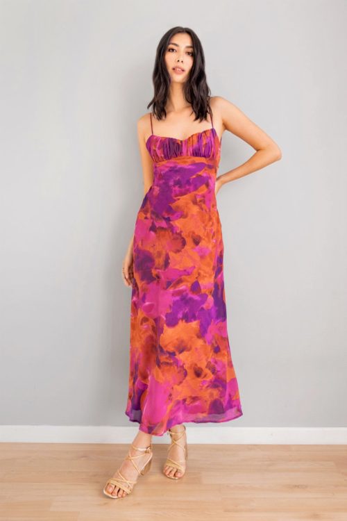 Vestido Print Espalda Nudo