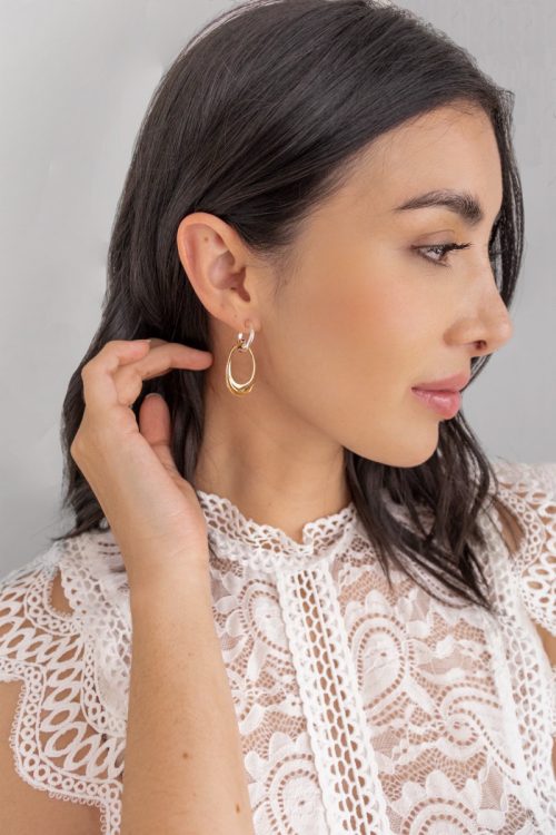Aretes Bicolor