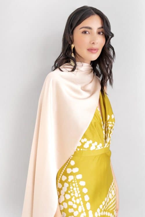 Pañoleta Textura Crema