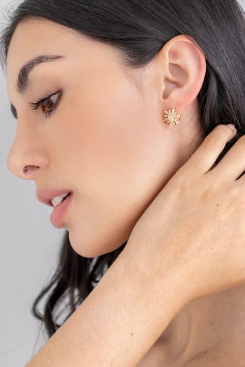 Aretes Estrellas Doradas